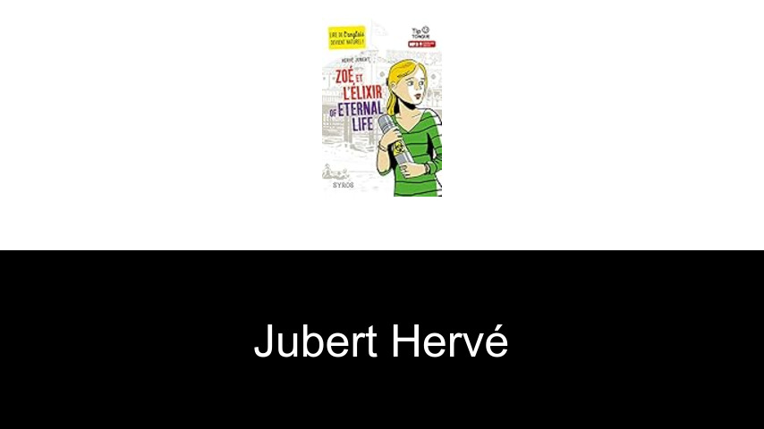 livres de Jubert Hervé