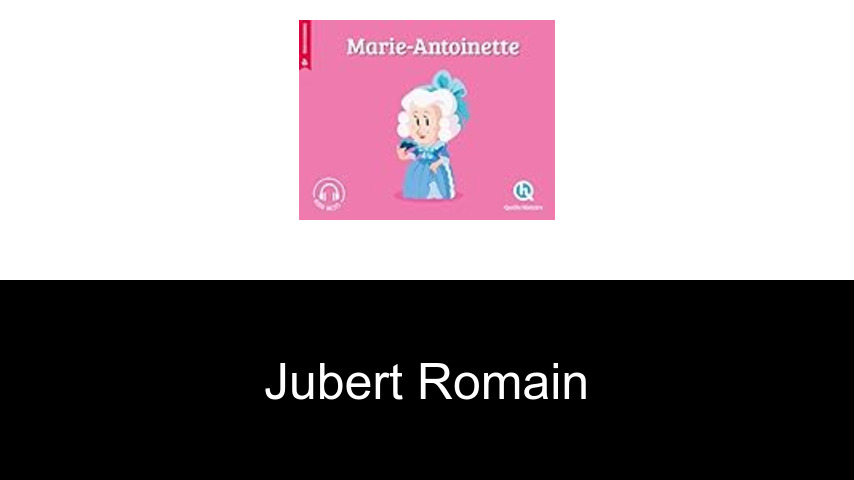 livres de Jubert Romain