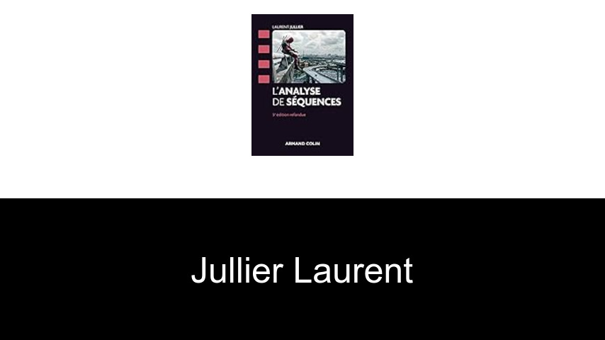 livres de Jullier Laurent