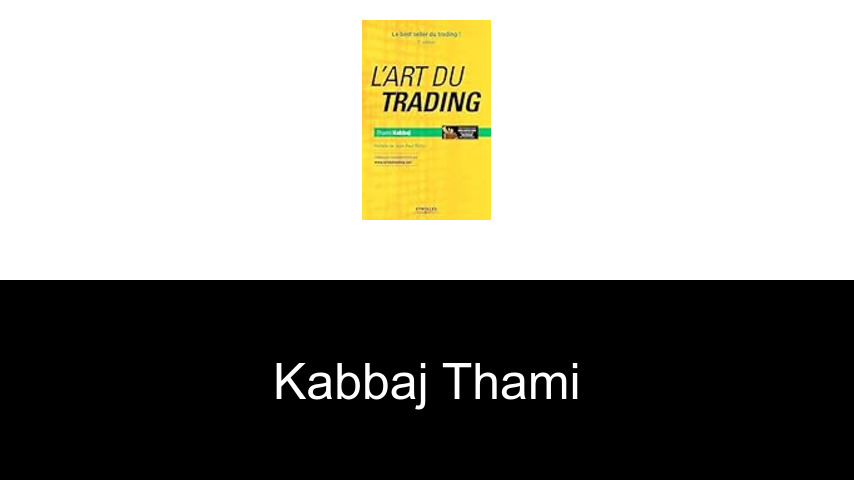 livres de Kabbaj Thami