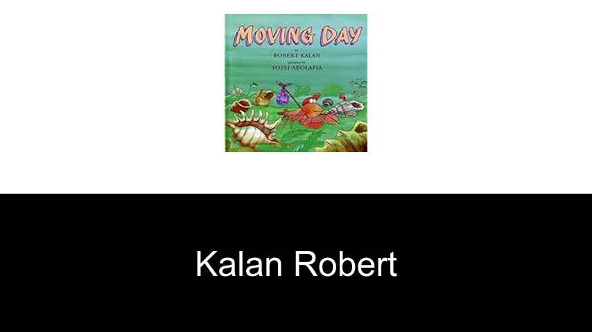 livres de Kalan Robert
