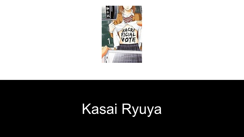 livres de Kasai Ryuya