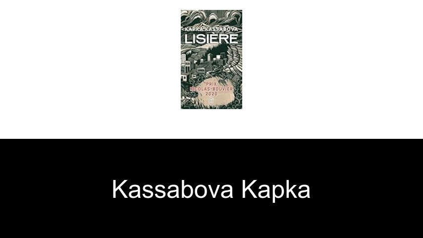 livres de Kassabova Kapka