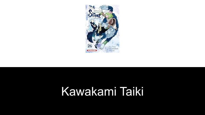 livres de Kawakami Taiki