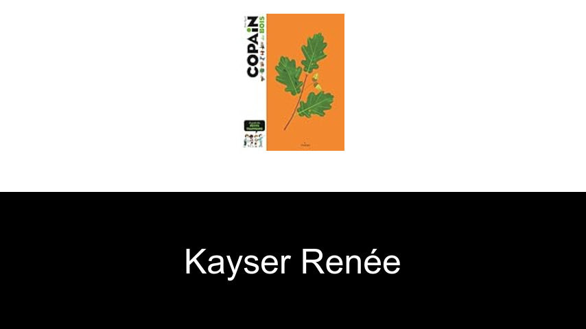 livres de Kayser Renée