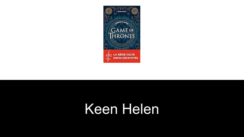livres de Keen Helen