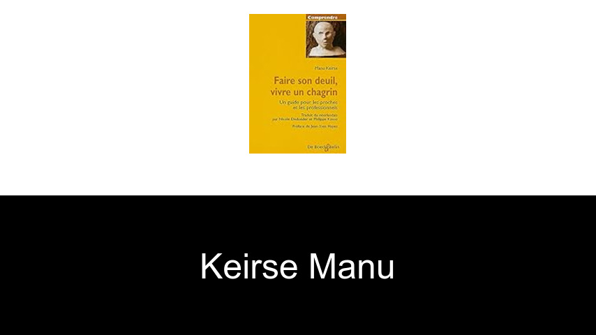 livres de Keirse Manu