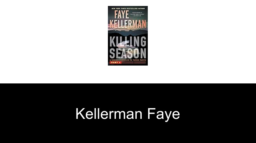 livres de Kellerman Faye