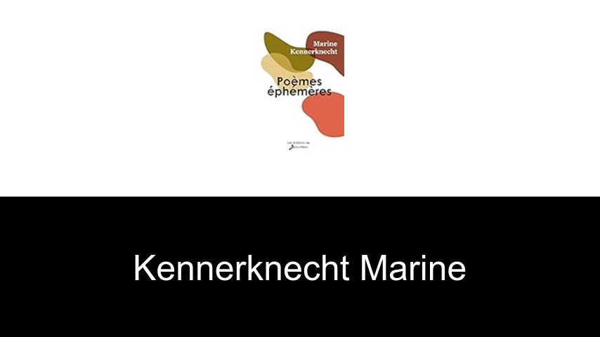 livres de Kennerknecht Marine