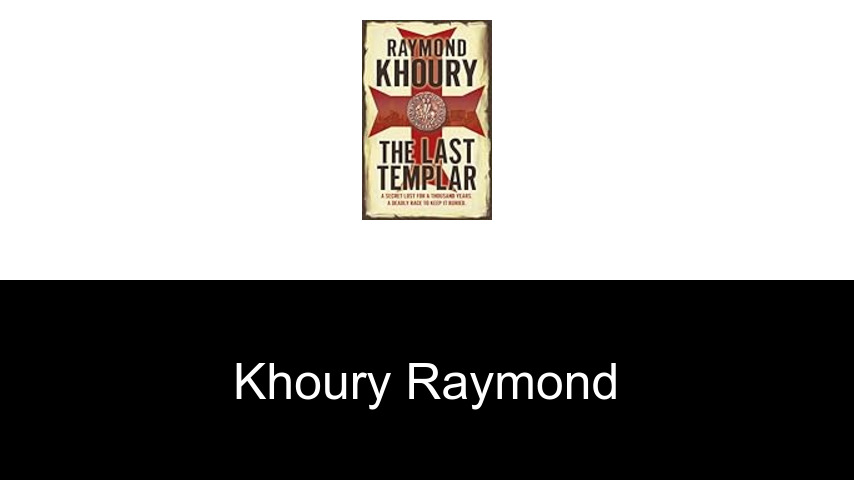 livres de Khoury Raymond