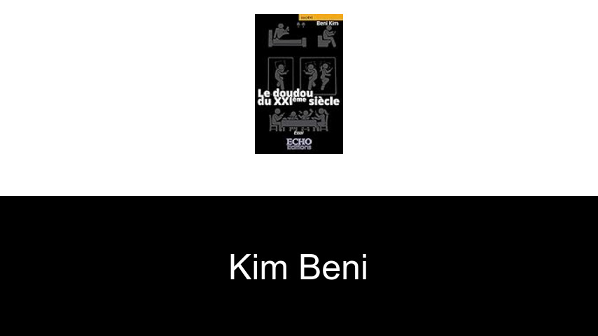 livres de Kim Beni