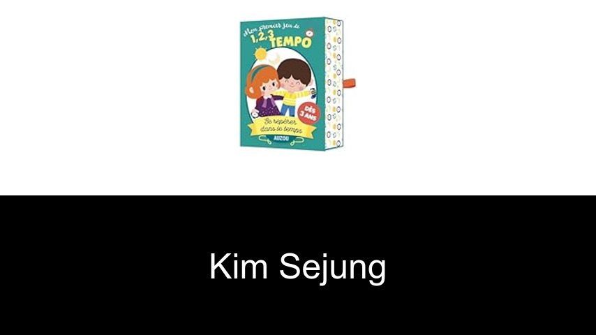 livres de Kim Sejung