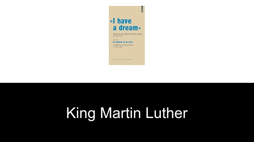 livres de King Martin Luther