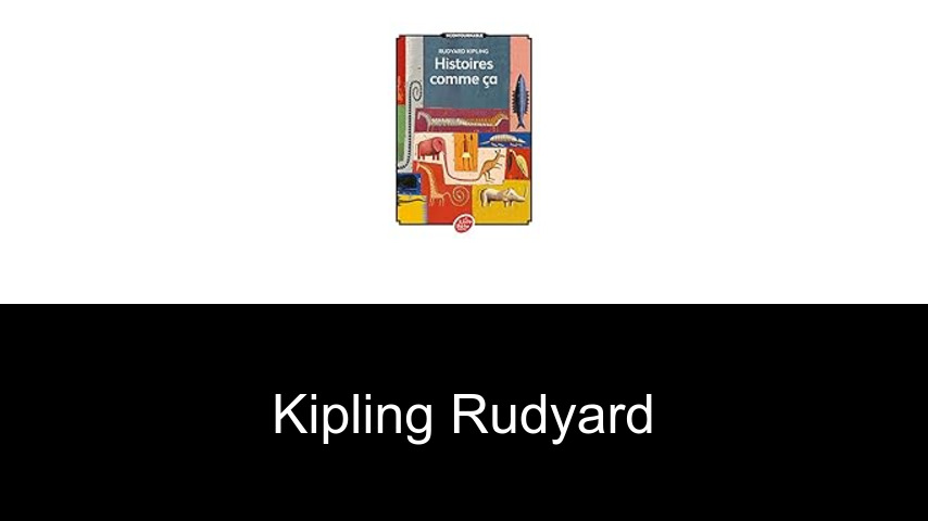 livres de Kipling Rudyard