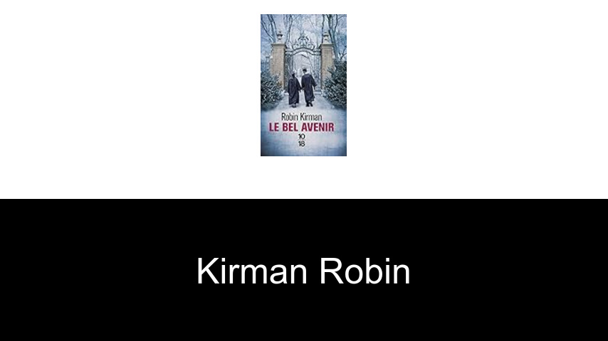 livres de Kirman Robin