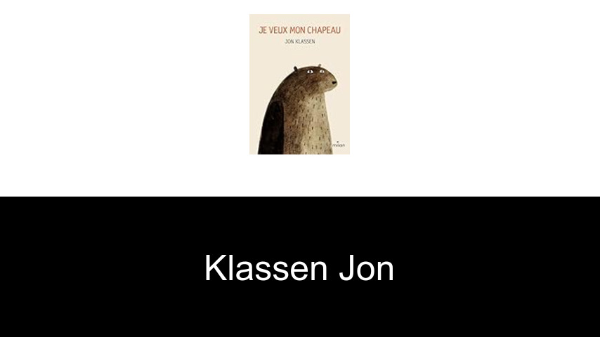 livres de Klassen Jon