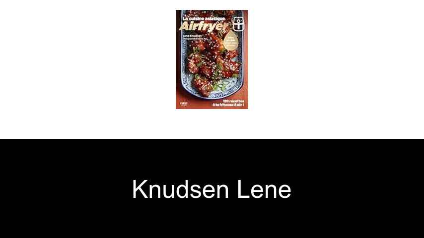 livres de Knudsen Lene
