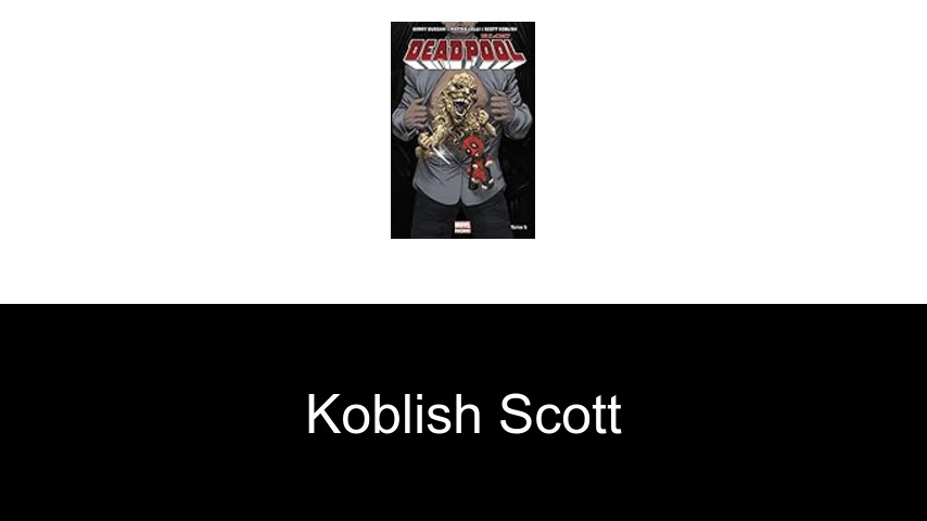 livres de Koblish Scott