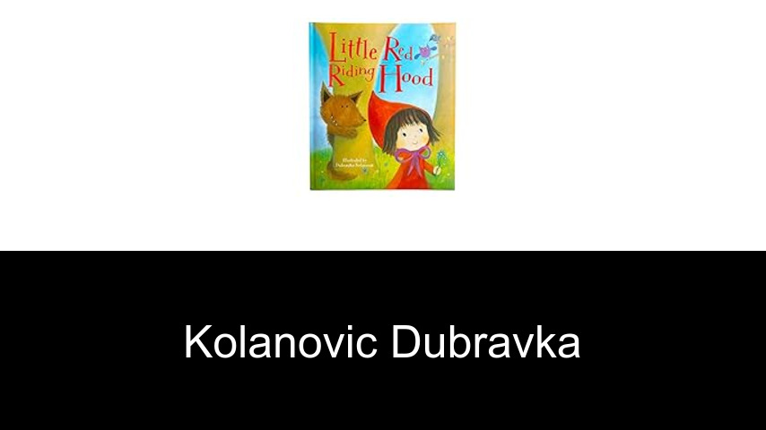 livres de Kolanovic Dubravka