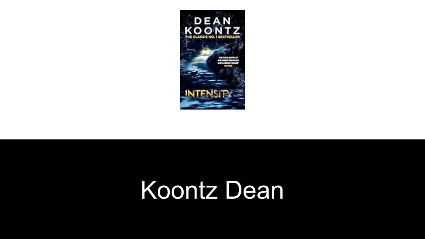 livres de Koontz Dean