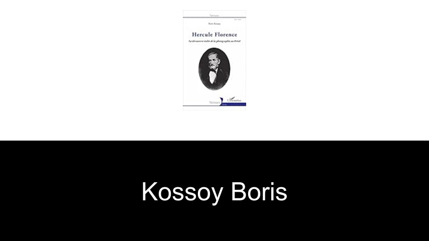 livres de Kossoy Boris