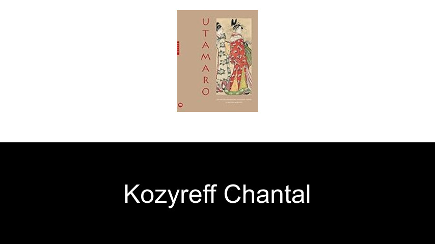 livres de Kozyreff Chantal