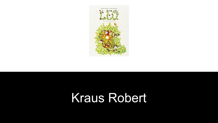 livres de Kraus Robert