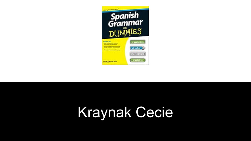 livres de Kraynak Cecie