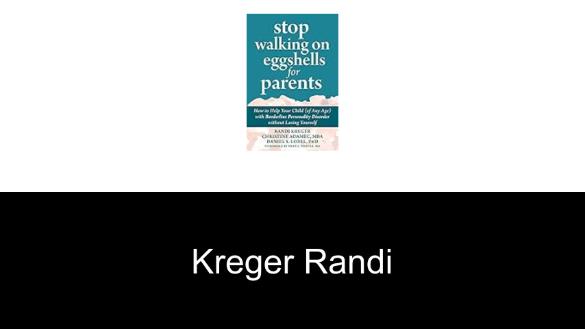 livres de Kreger Randi