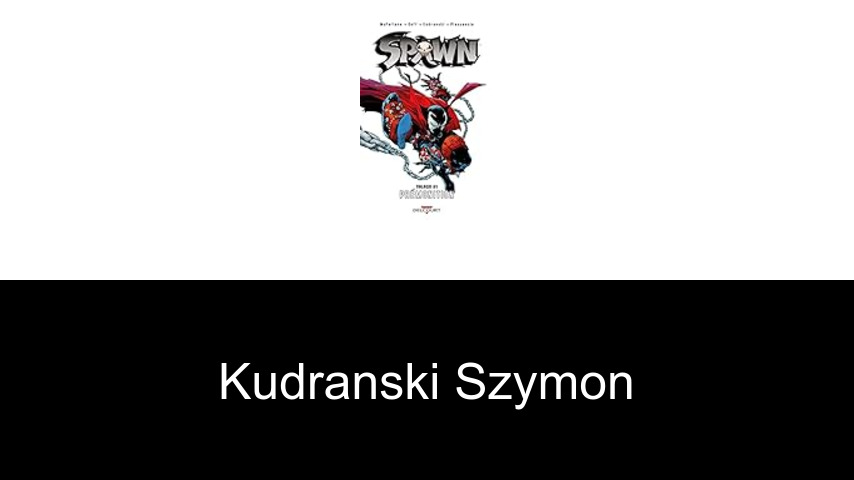 livres de Kudranski Szymon