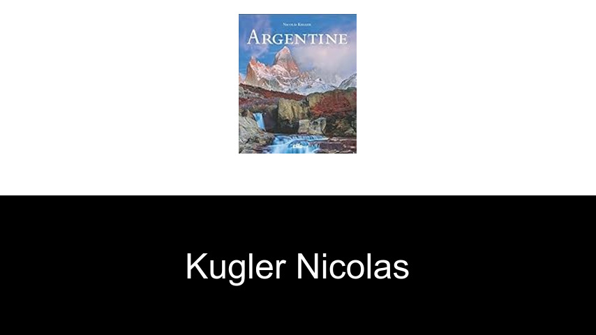 livres de Kugler Nicolas