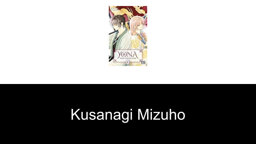 livres de Kusanagi Mizuho