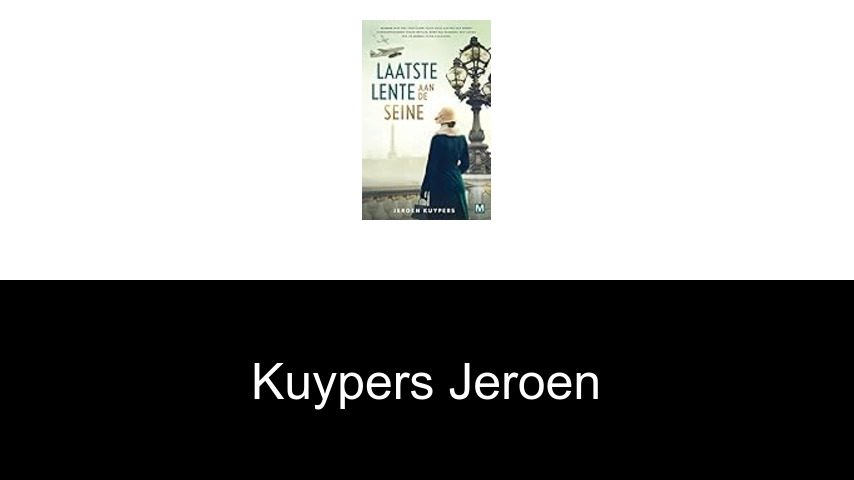 livres de Kuypers Jeroen