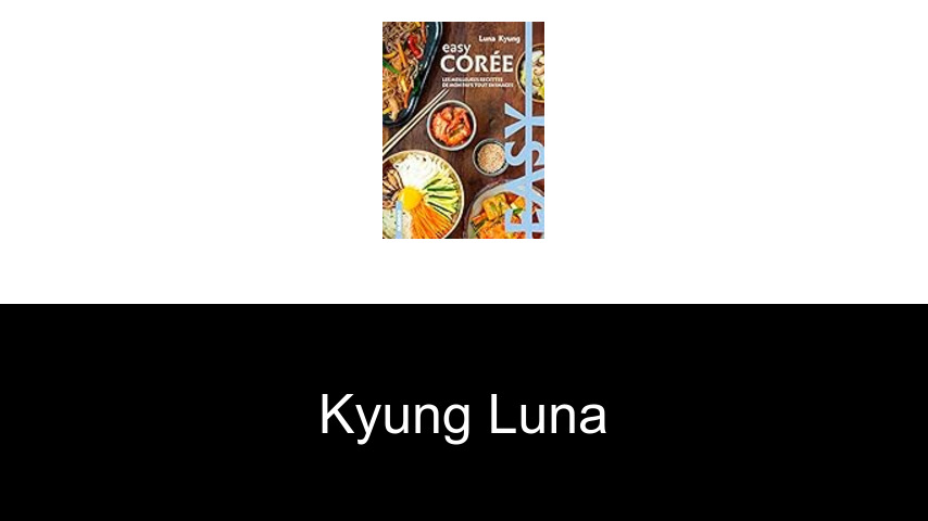 livres de Kyung Luna