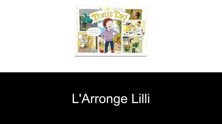 livres de L'Arronge Lilli