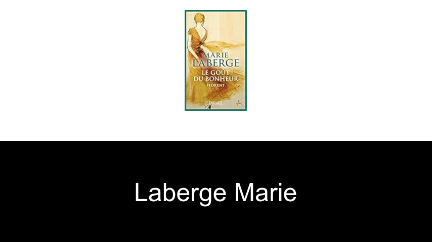 livres de Laberge Marie
