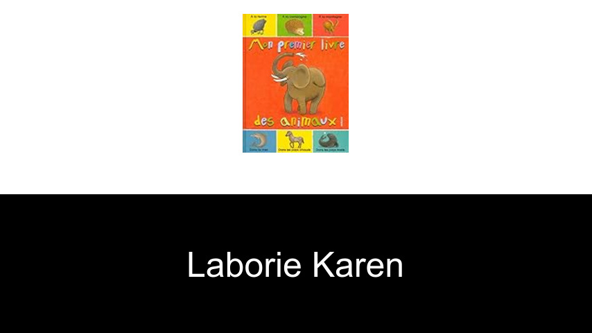 livres de Laborie Karen