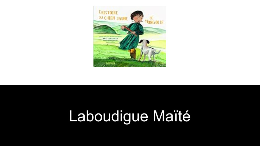 livres de Laboudigue Maïté