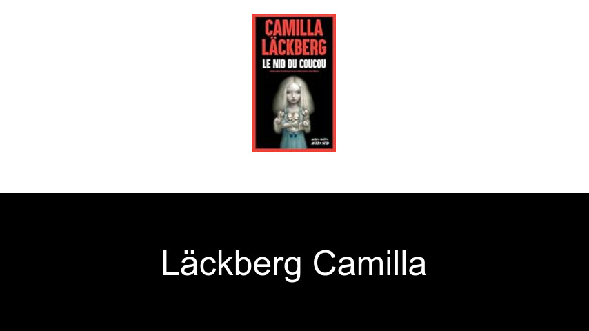 livres de Läckberg Camilla