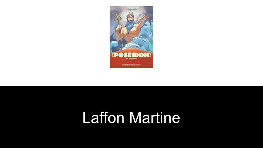 livres de Laffon Martine