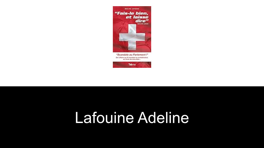 livres de Lafouine Adeline