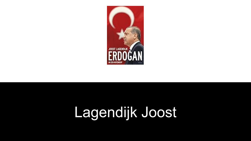 livres de Lagendijk Joost