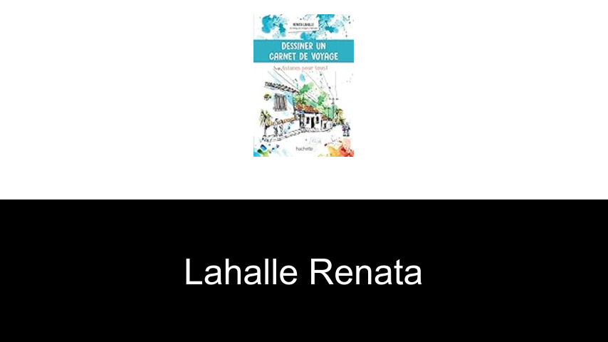 livres de LAHALLE Renata