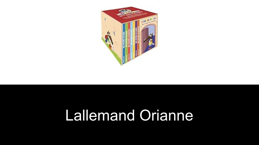 livres de Lallemand Orianne