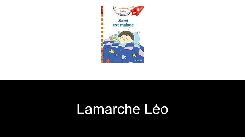 livres de Lamarche Léo