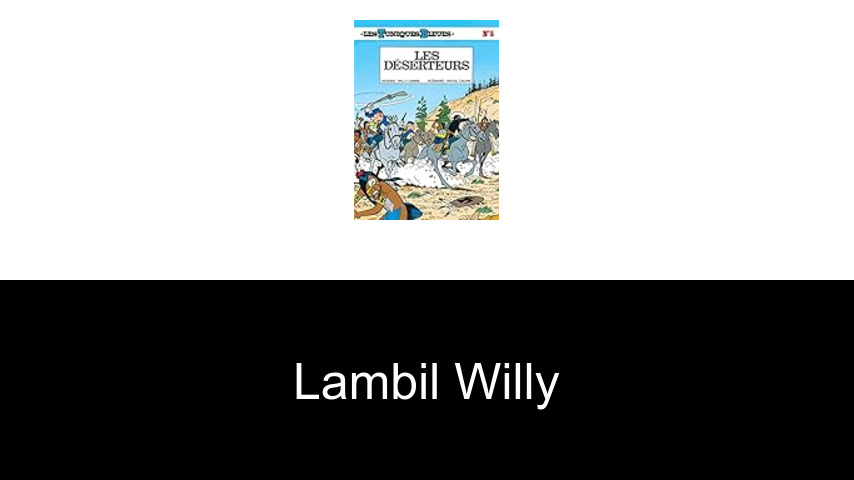 livres de Lambil Willy