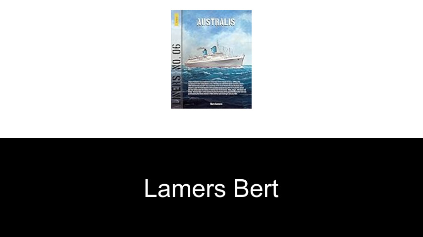 livres de Lamers Bert