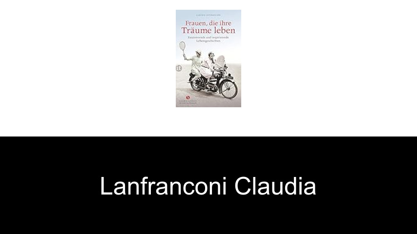 livres de Lanfranconi Claudia