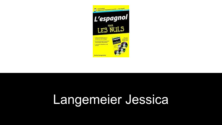 livres de Langemeier Jessica