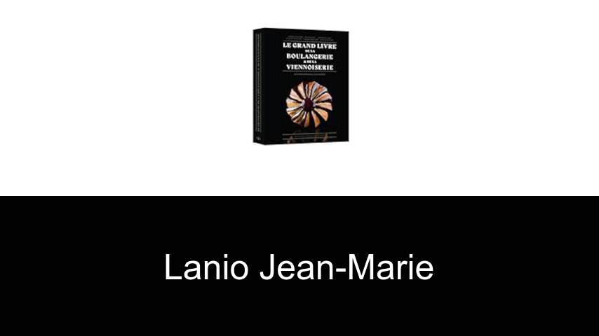livres de Lanio Jean-Marie